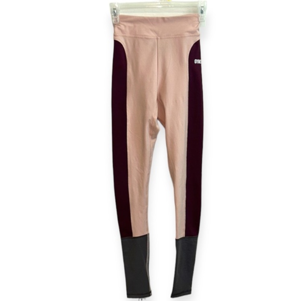 Gymshark women’s illusion‎ colorblock athletic leggings